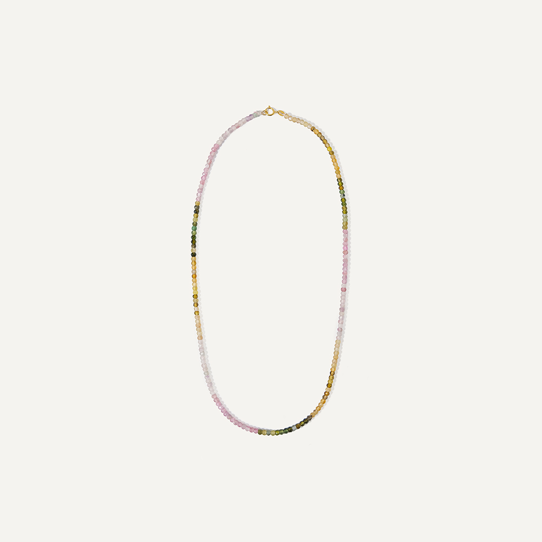 Бусы из турмалина