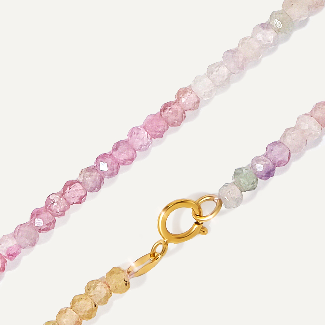 Бусы из турмалина