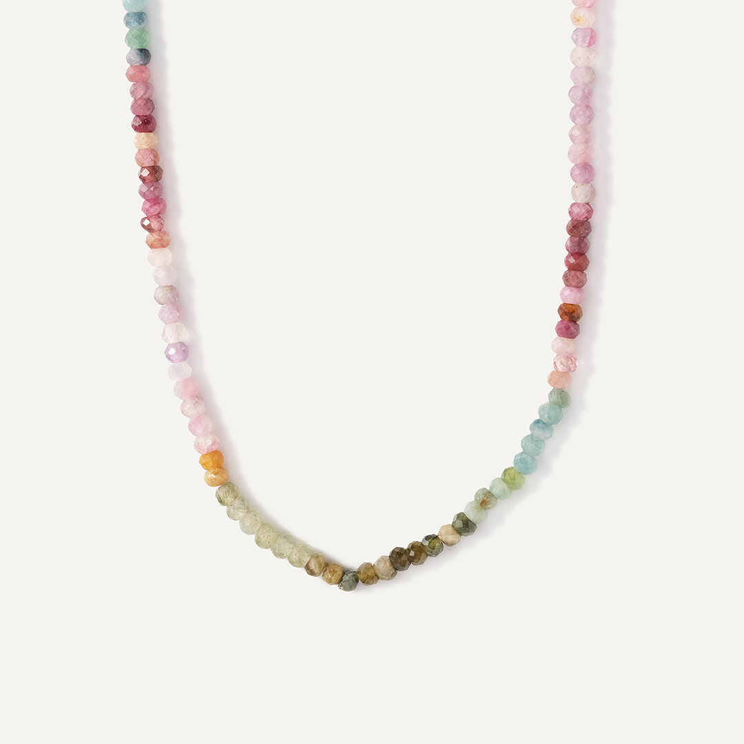 Бусы из турмалина