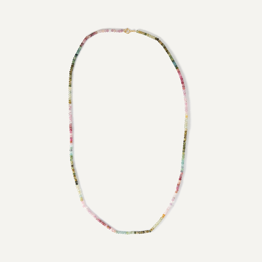 Бусы из турмалина