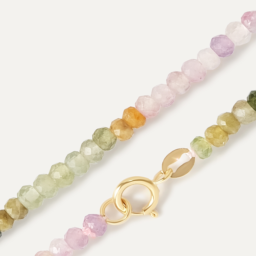 Бусы из турмалина