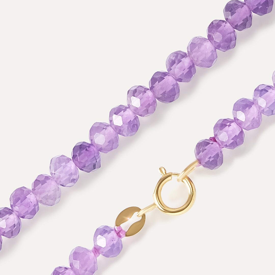 Бусы из аметиста