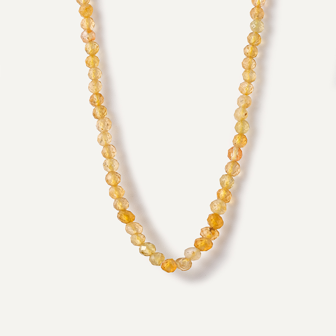 Бусы из цитрина