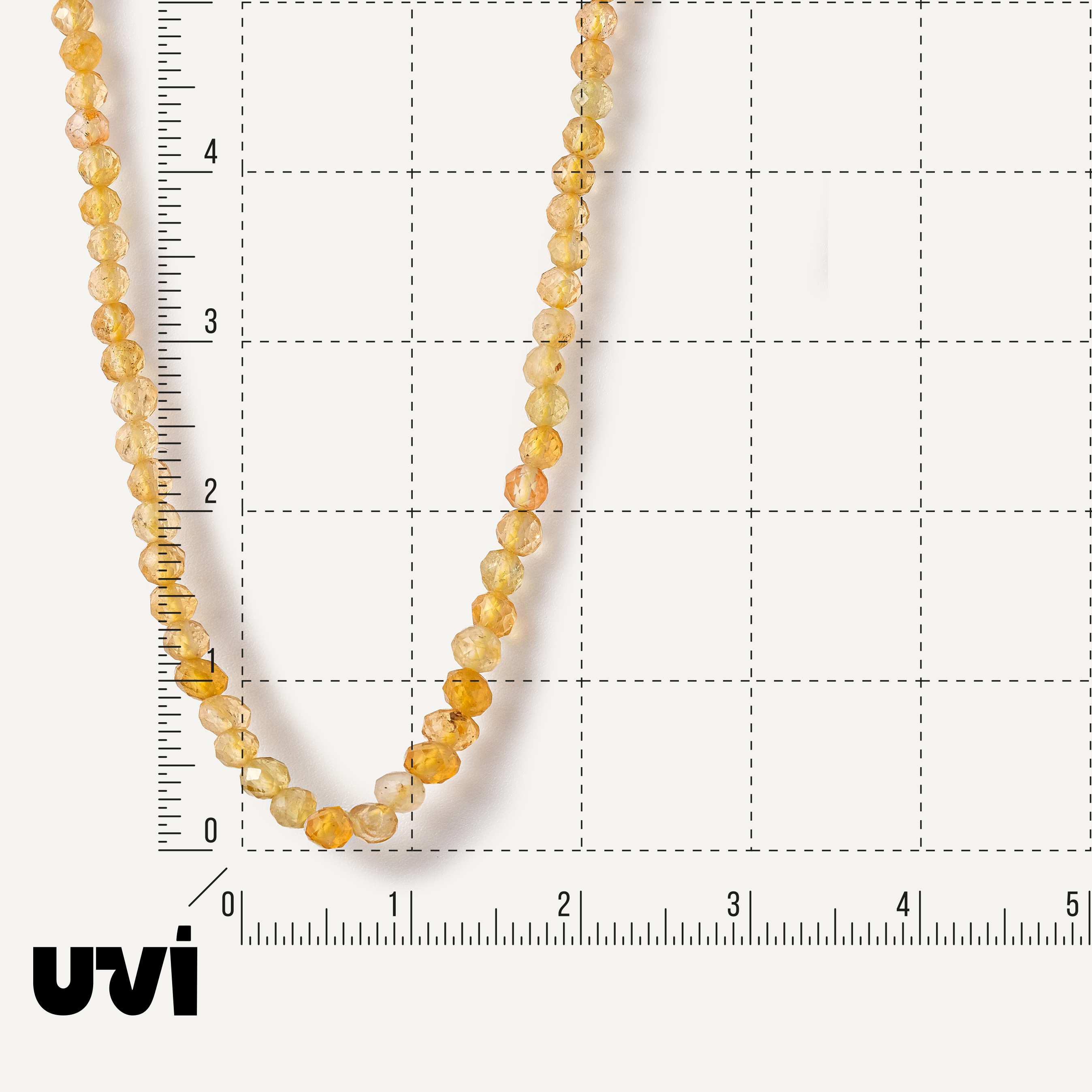 Бусы из цитрина