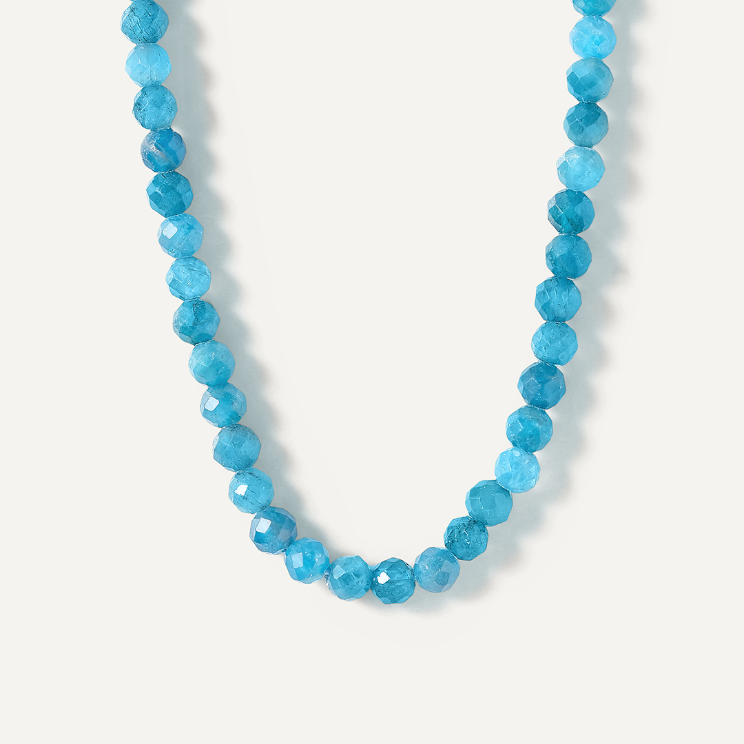 Бусы из апатита