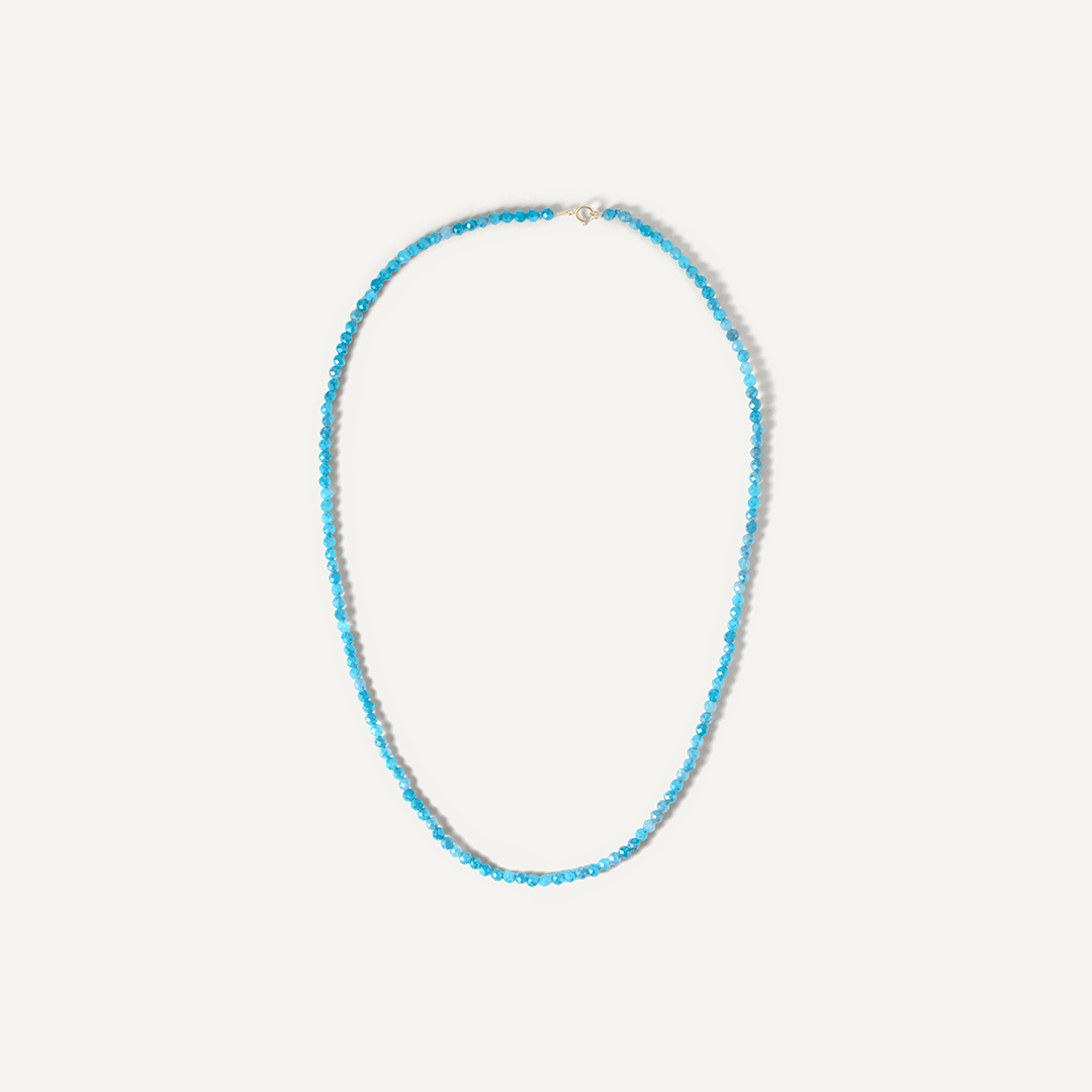 Бусы из апатита