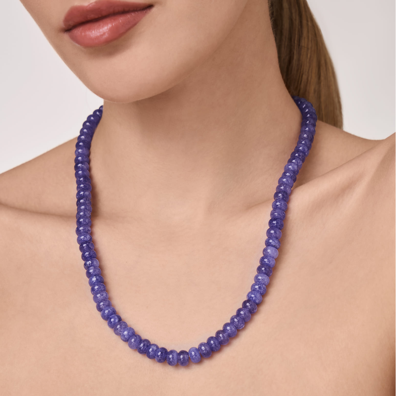 Бусы из кварца