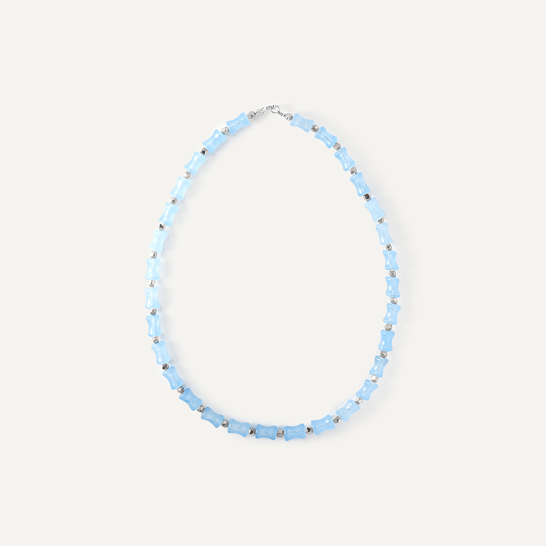 Бусы из агата и гематита