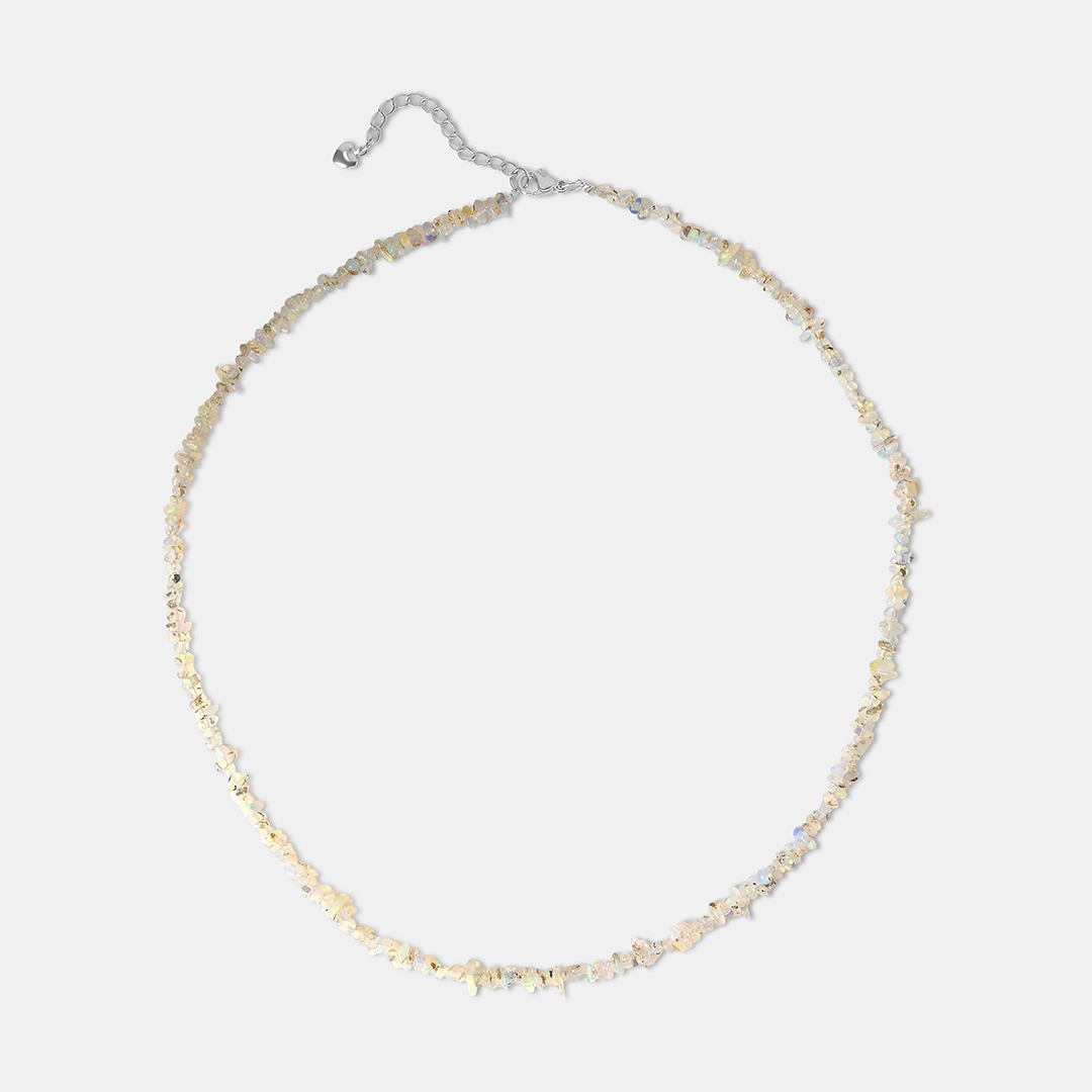 Бусы из опала