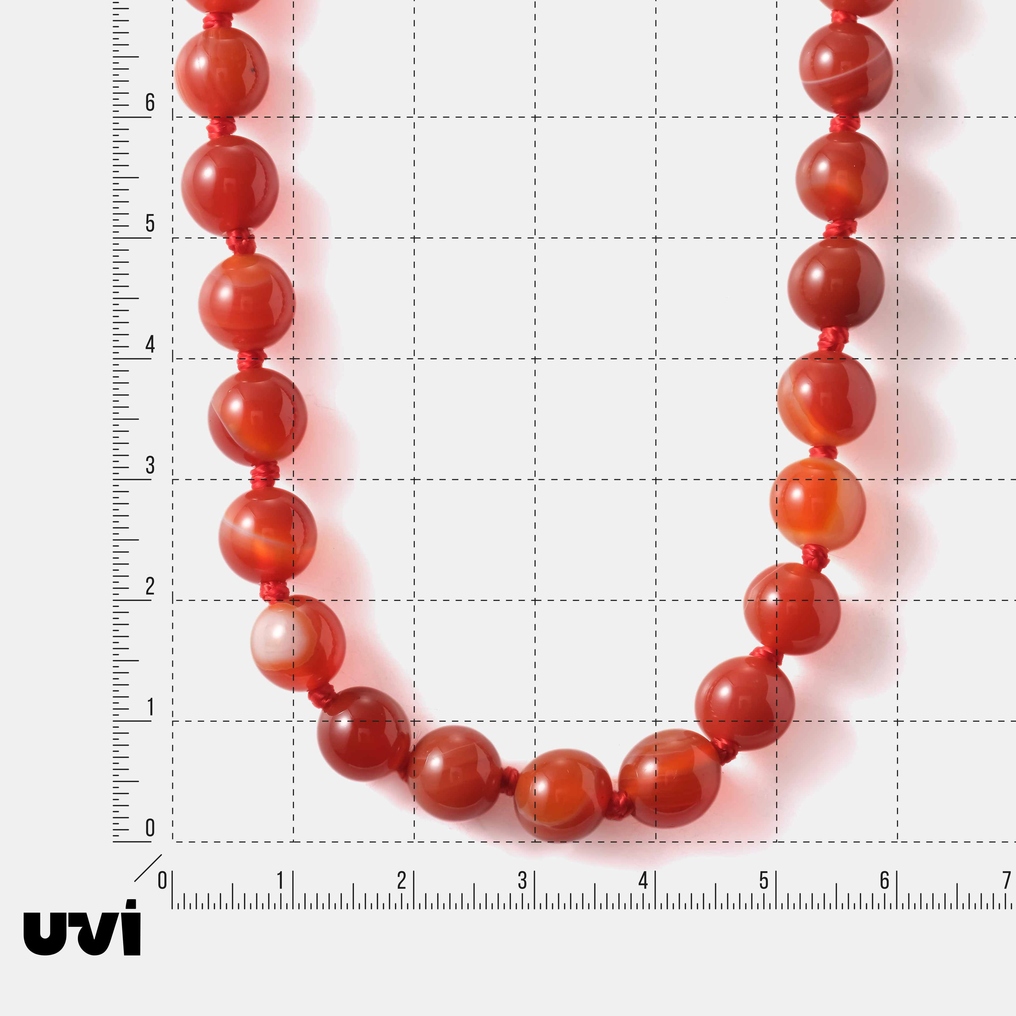 Бусы из сердолика