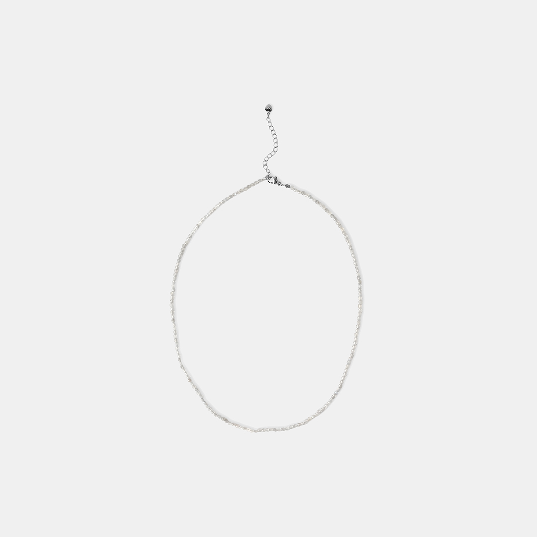 Бусы из лабрадорита