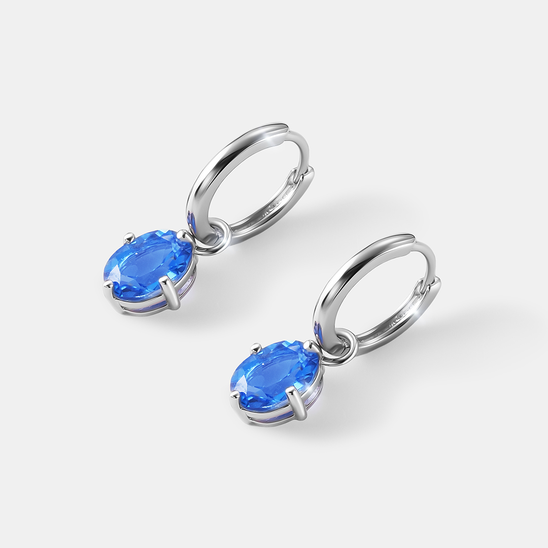 15222-000005 Серьги из двух частей (Ag 925)
