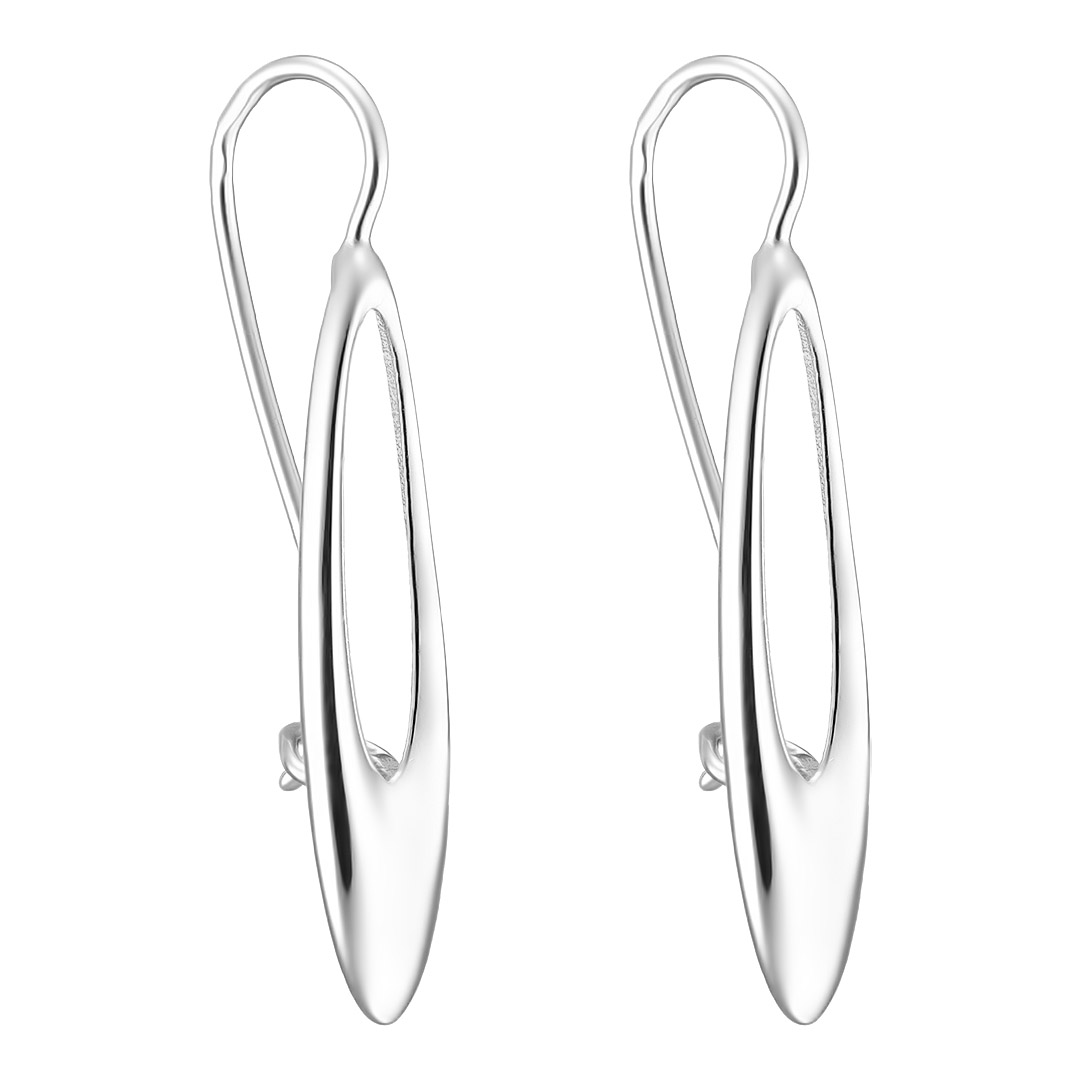 Серебряные серьги 925 пробы;