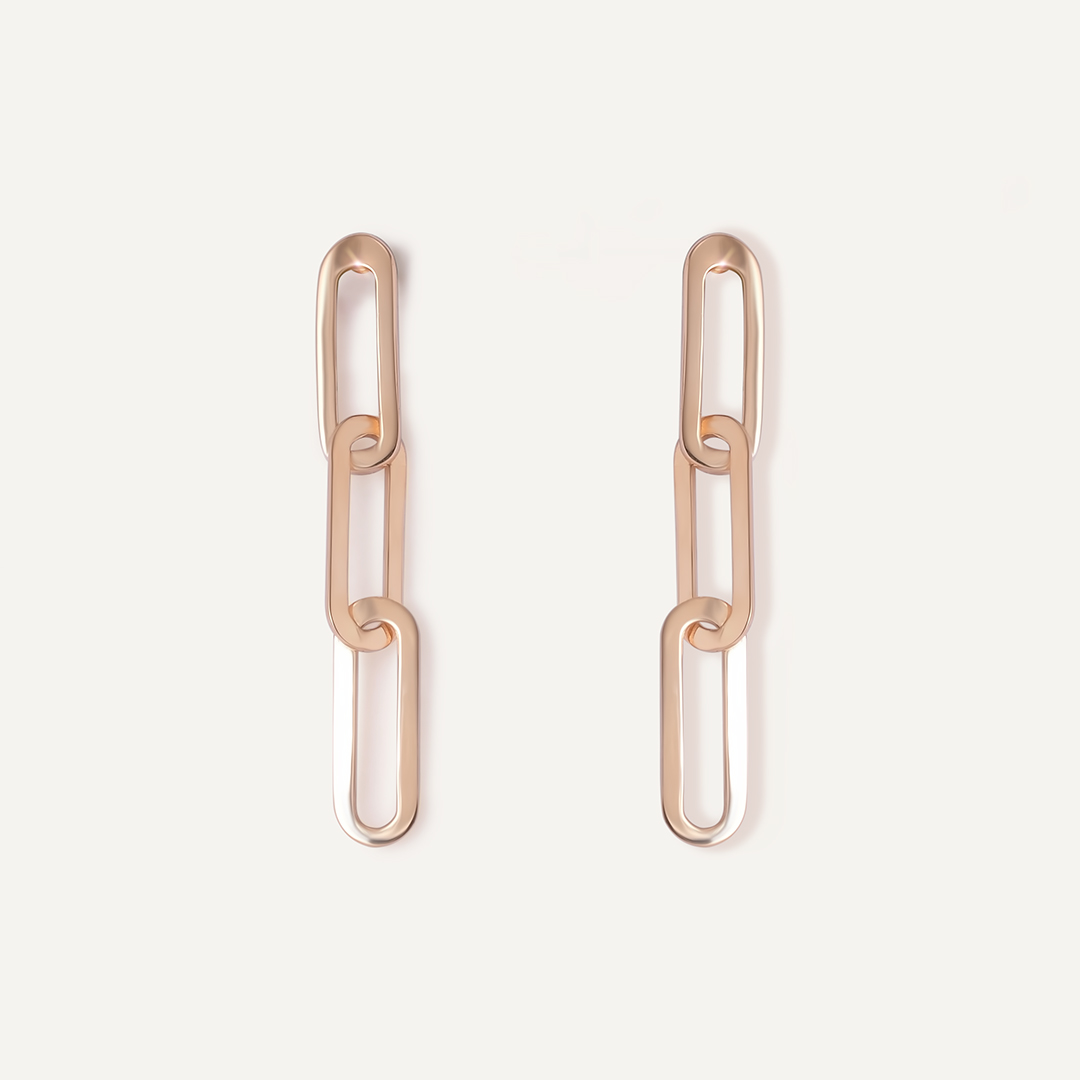 Серьги-пусеты из золота