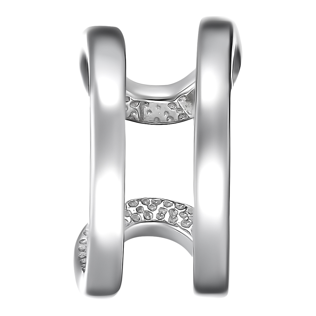 Серебряная серьга 925 пробы;