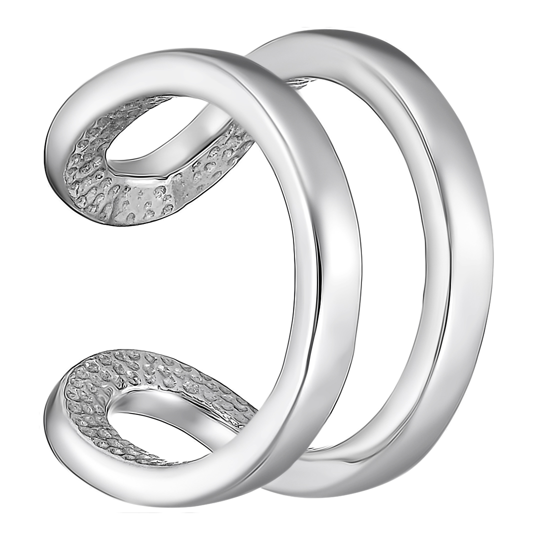 Серебряная серьга 925 пробы;