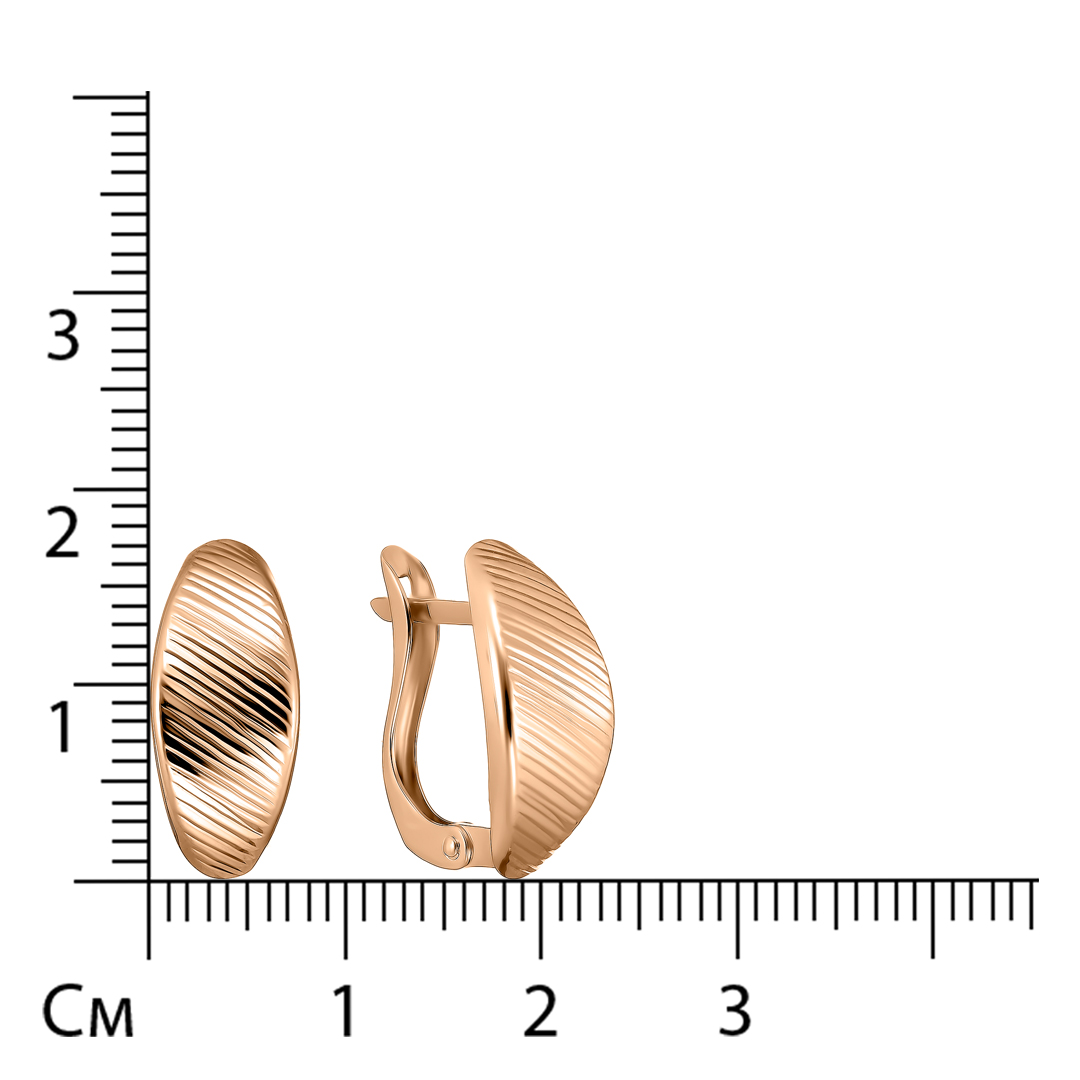 Серьги из золота