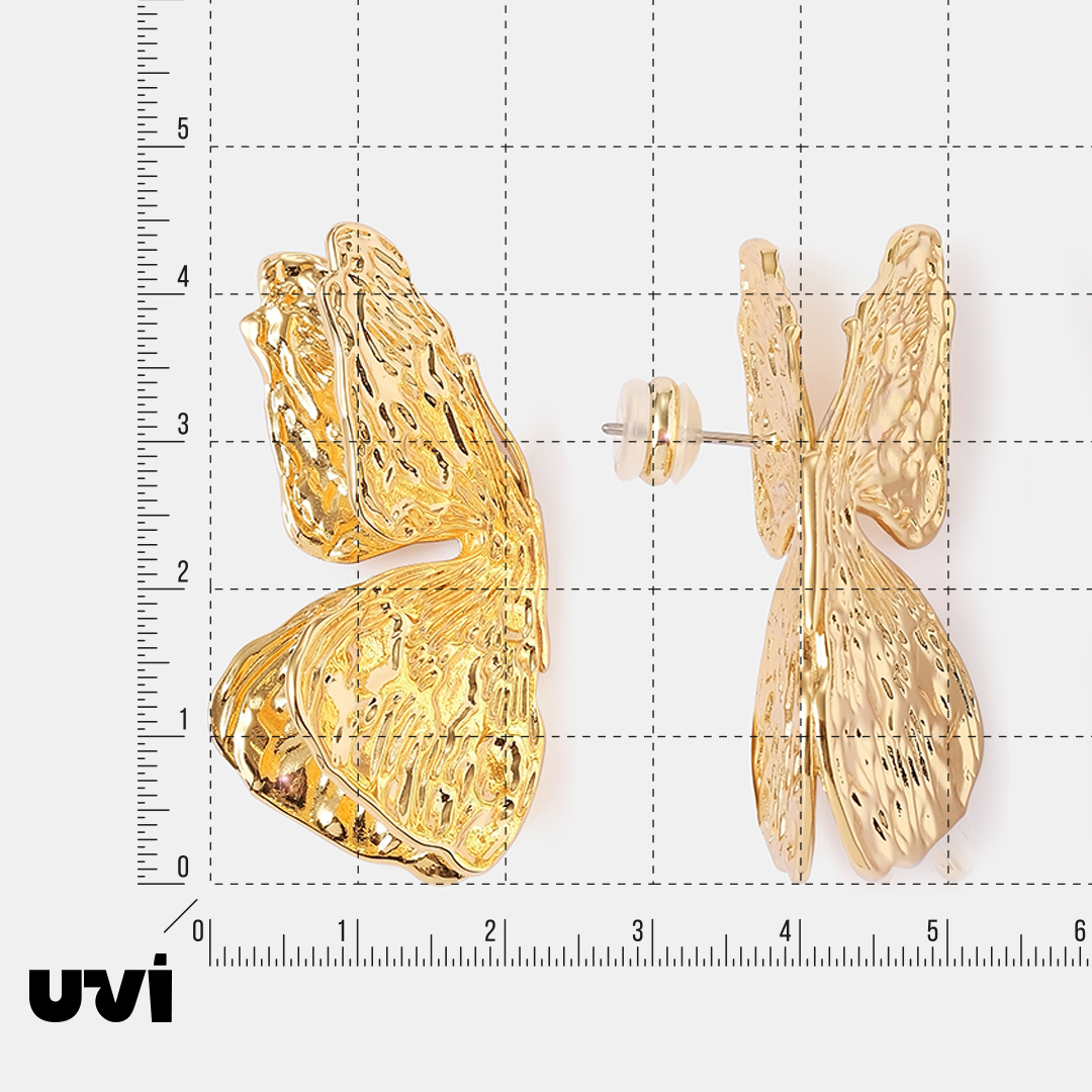 Бижутерные серьги "Бабочки"