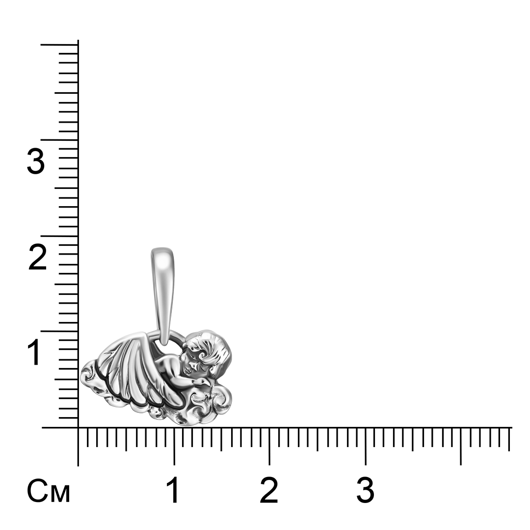 Серебряная подвеска "Ангел"