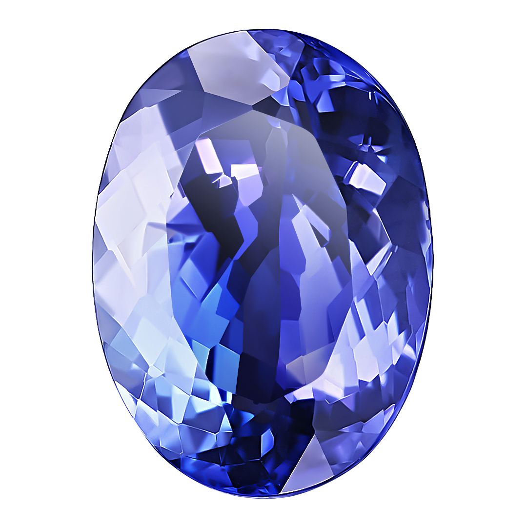 Танзанит овал (10,65*7,72*5,36) 3,22ct