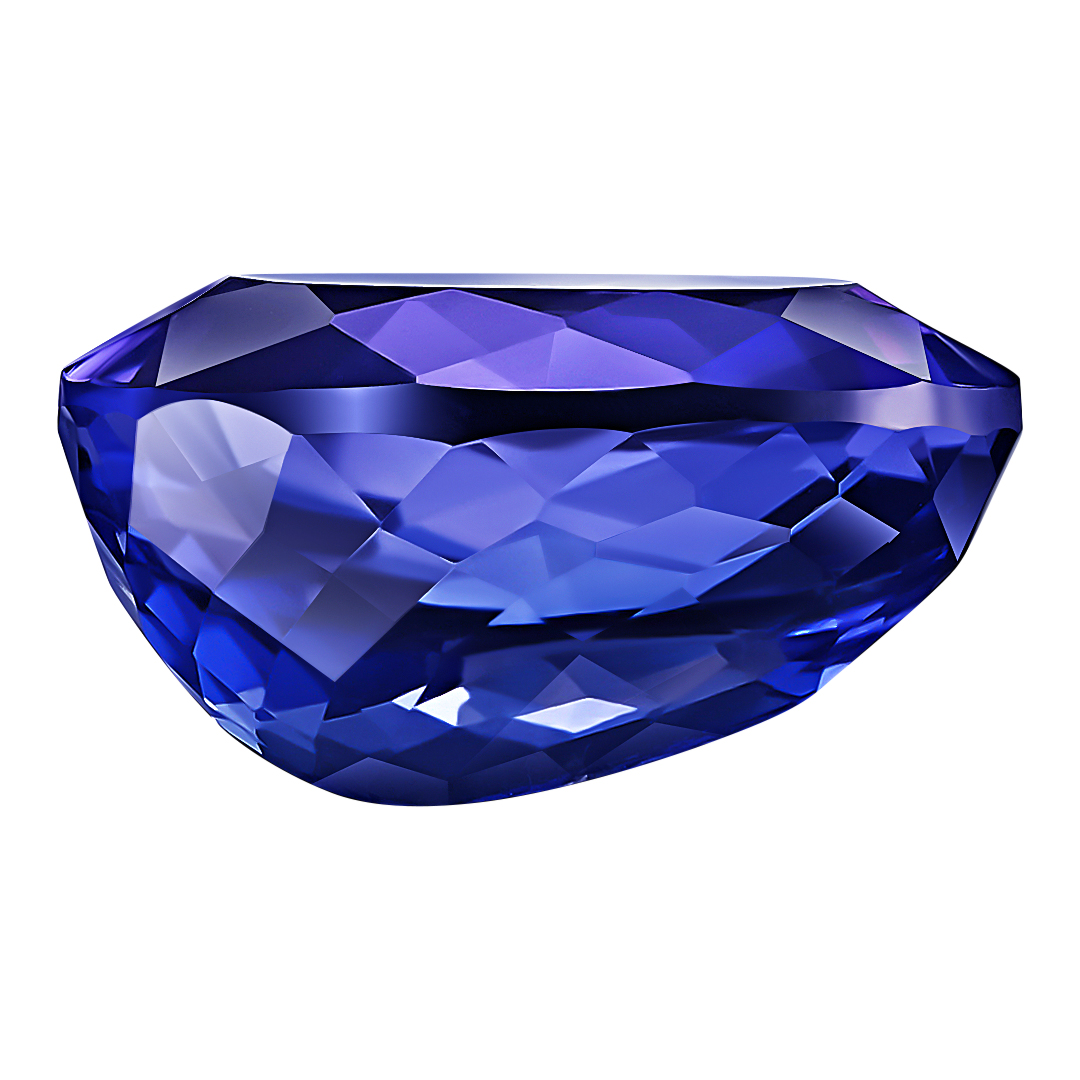 Танзанит овал (10,29*7,82*5,69) 3,43ct
