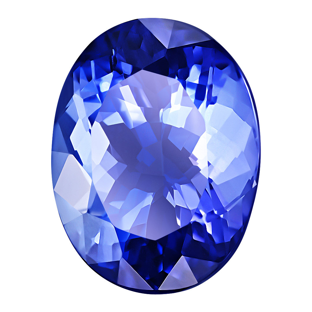 Танзанит овал (10,30*8,04*6,47) 3,84ct