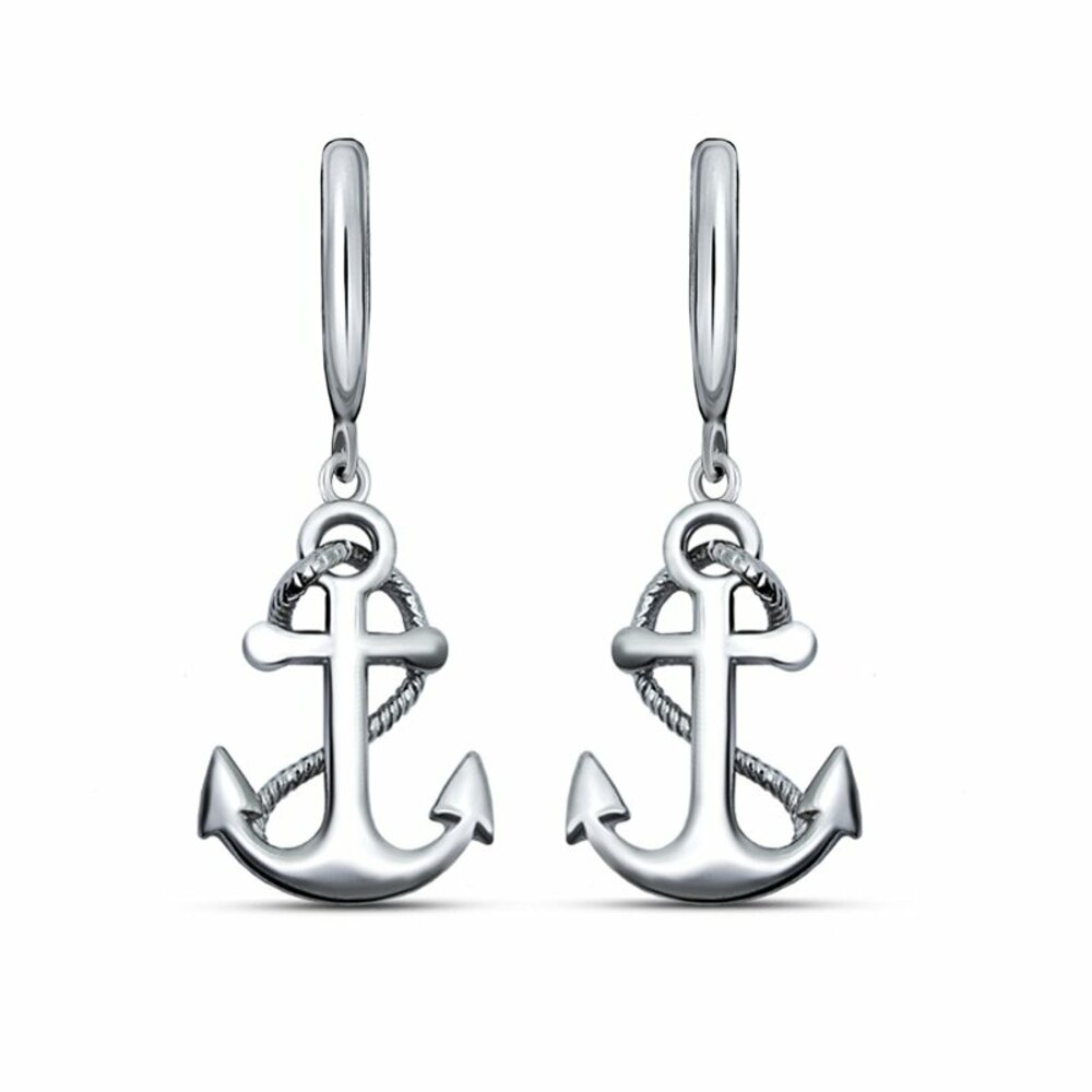 Серебряные серьги 925 пробы;