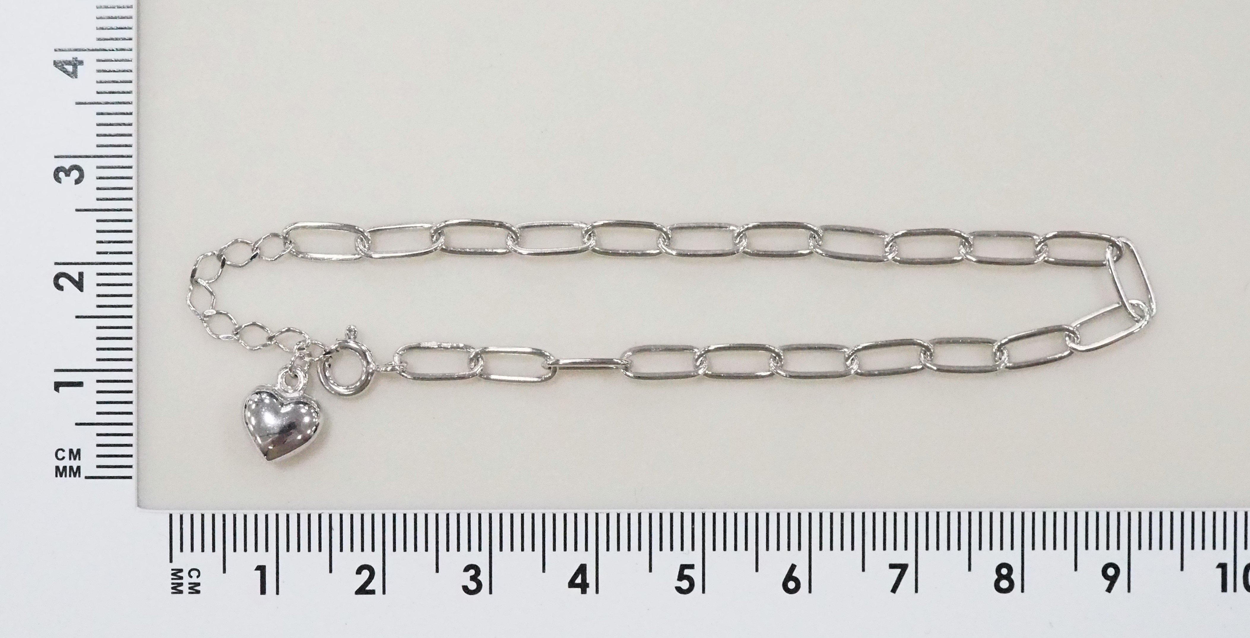 Серебряный браслет 925 пробы; плетение Якорное;