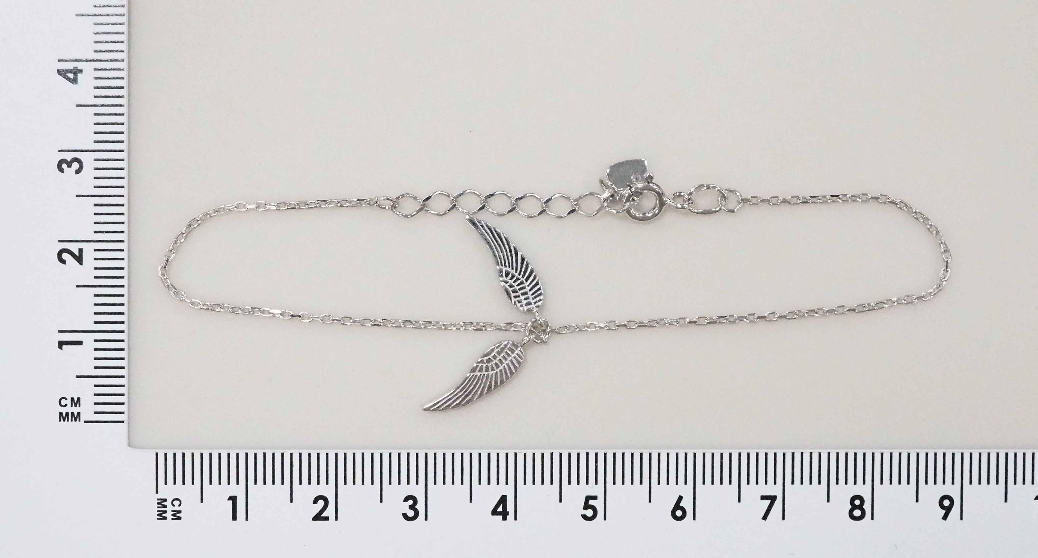 Серебряный браслет 925 пробы; плетение Якорное;