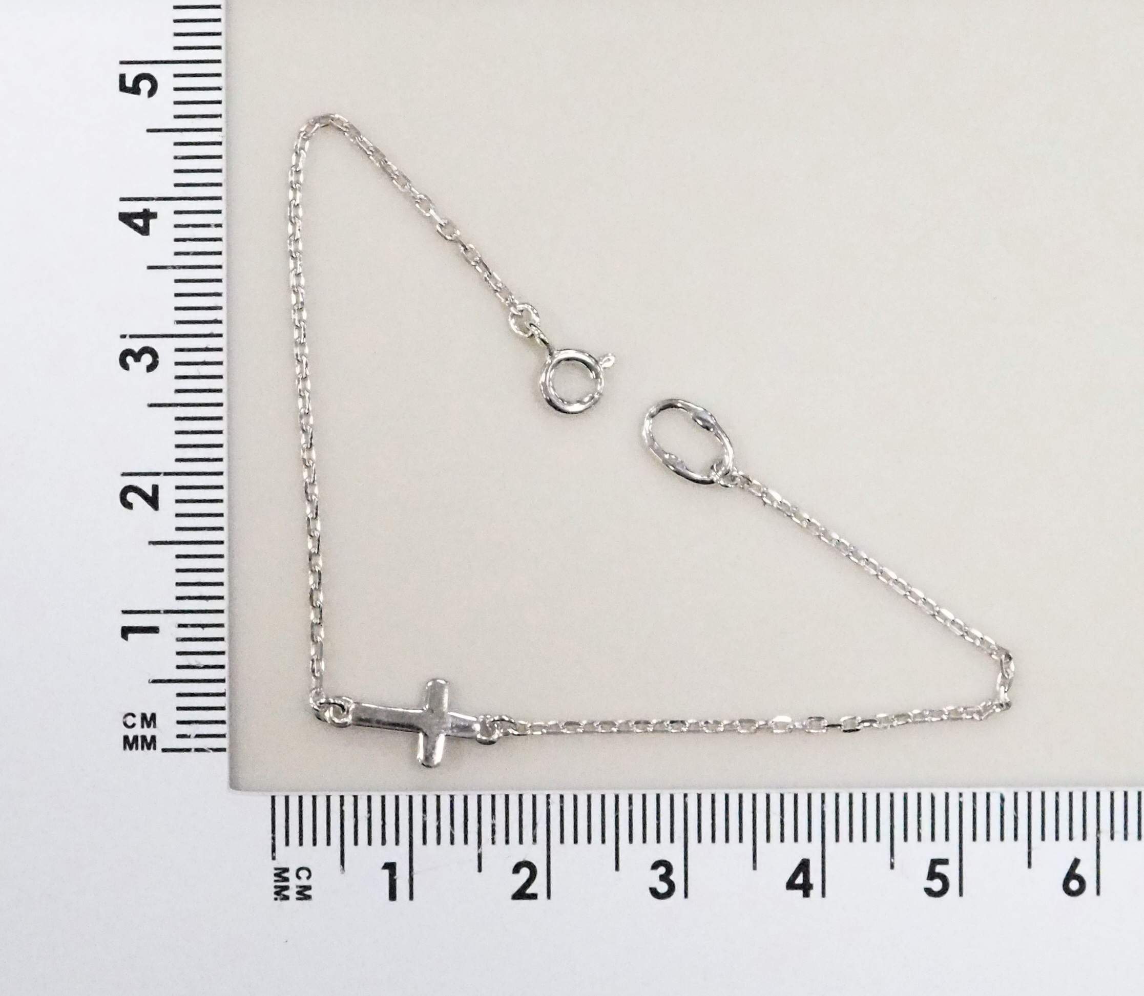 Серебряный браслет 925 пробы; плетение Якорное;