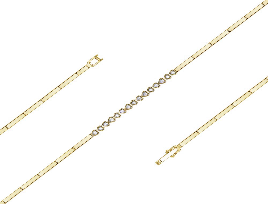 10111-000119 Браслет (Au 585)