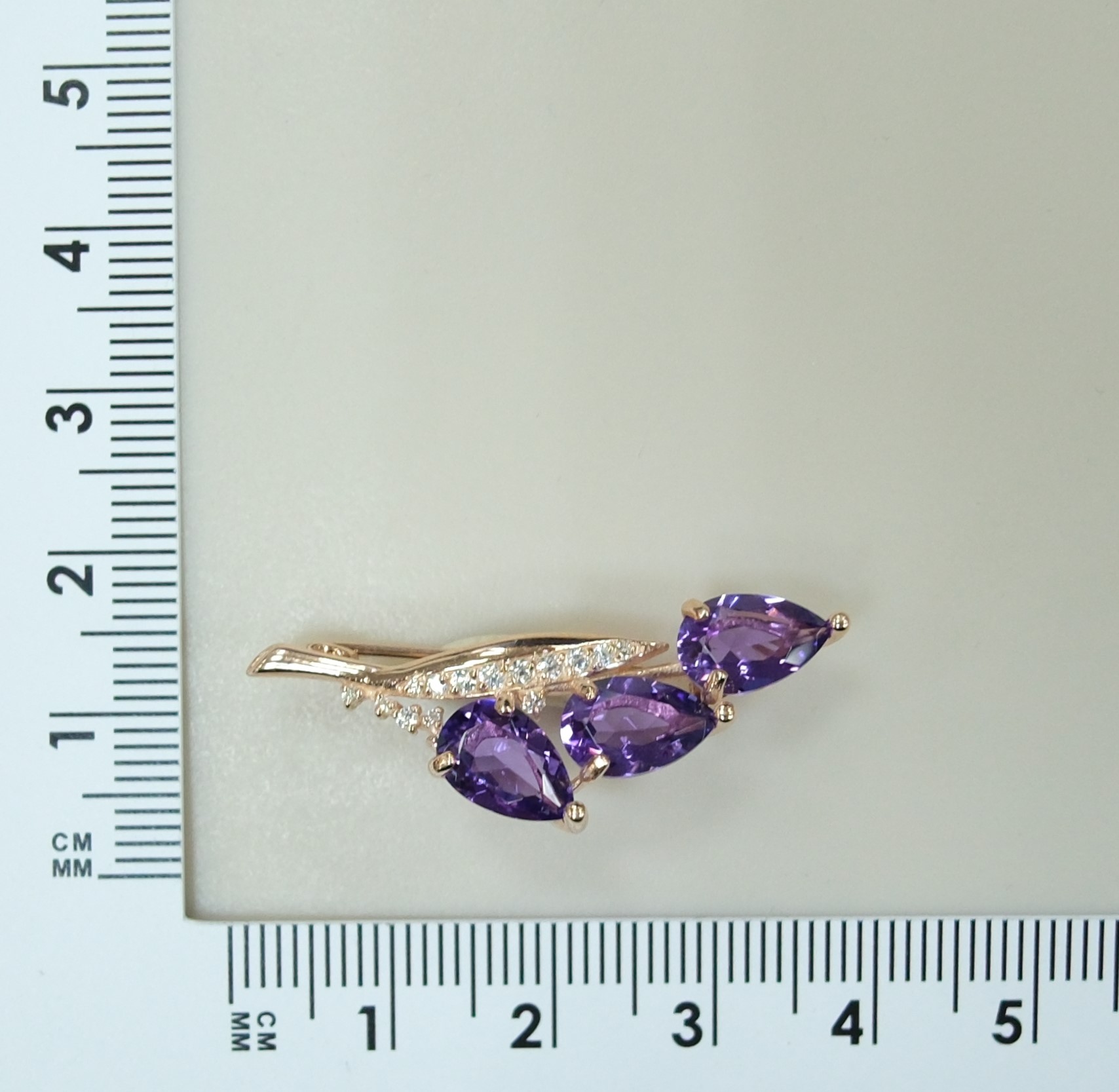 10222-000181 Брошь (Ag 925)