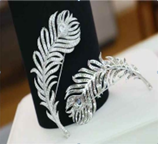 10229-000038 Брошь (Ag 925)