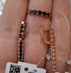 Серебряное кольцо со шпинелью