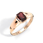 Серебряное кольцо с агатом