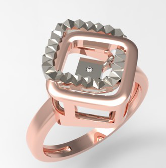 10322-005184 Кольцо (Ag 925)