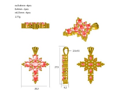 10422-000201 Подвеска (Ag 925)