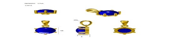 10422-001109 Подвеска (Ag 925)