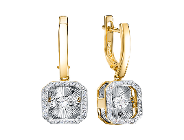 10511-001201 Серьги (Au 585)