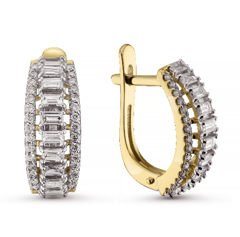 10511-001224 Серьги (Au 585)