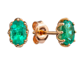 10511-001386 Серьги (Au 585)