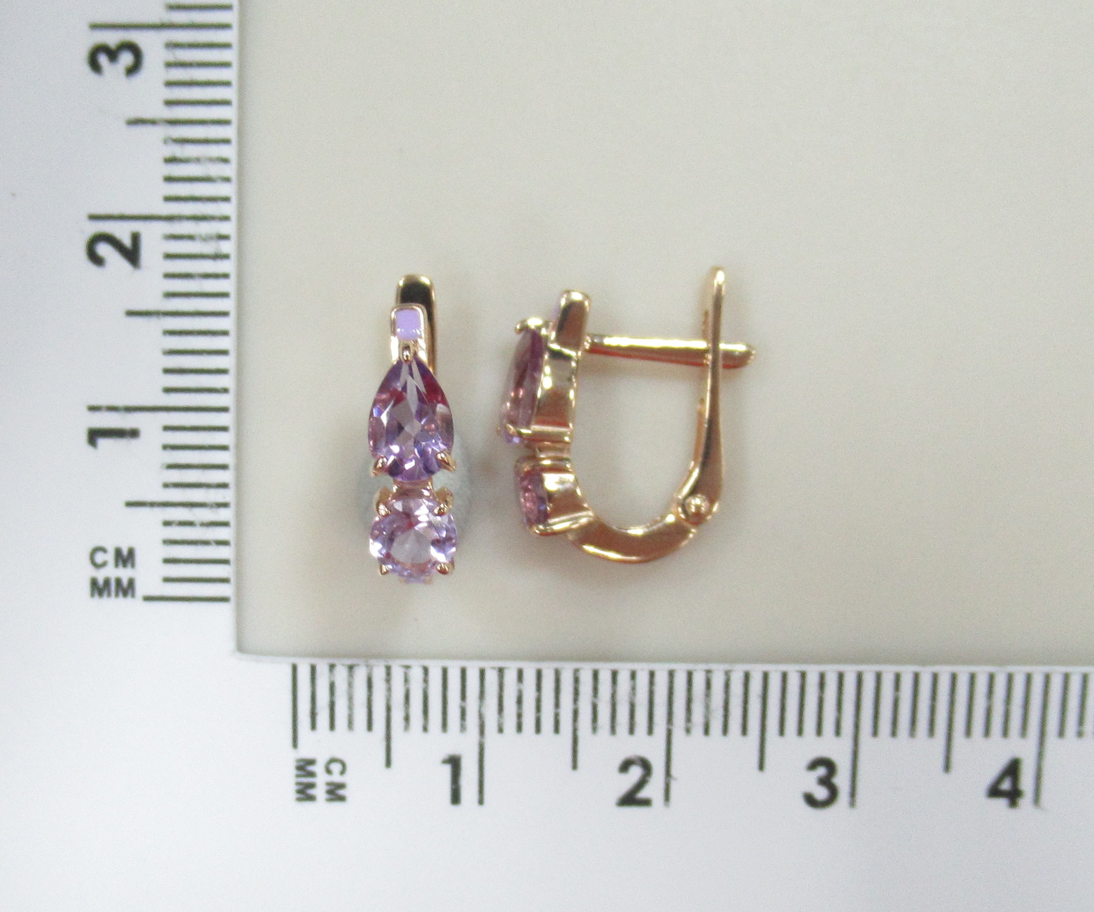 10512-000651 Серьги (Au 585)