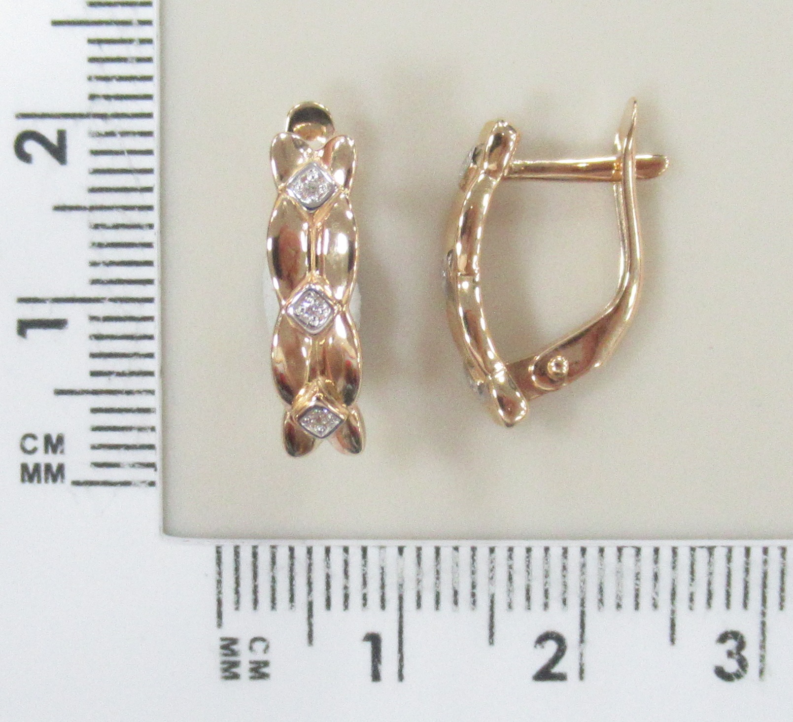 10513-000053 Серьги (Au 585)