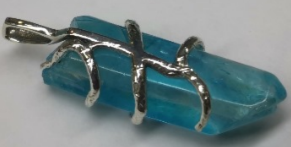 Серебряные серьги с кварцем