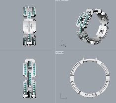 10522-003274 Серьги (Ag 925)