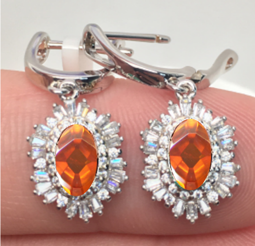 10522-003922 Серьги (Ag 925)