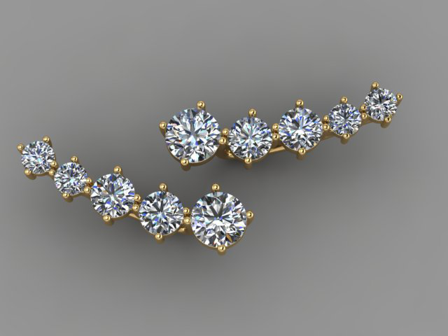 10523-000440 Серьги (Ag 925)