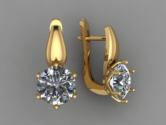 10523-000447 Серьги (Ag 925)