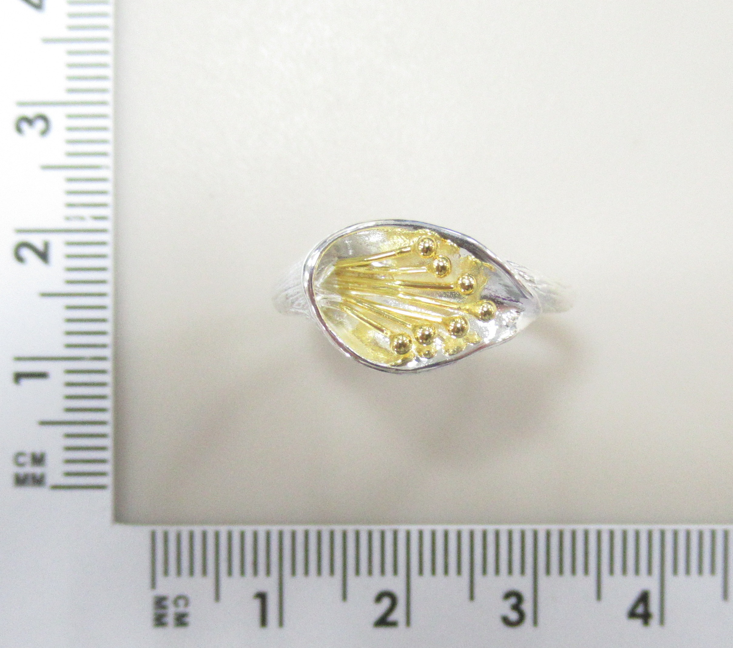 Серебряное кольцо 925 пробы; матирование;