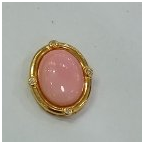 Серебряная подвеска с кораллом на цепи